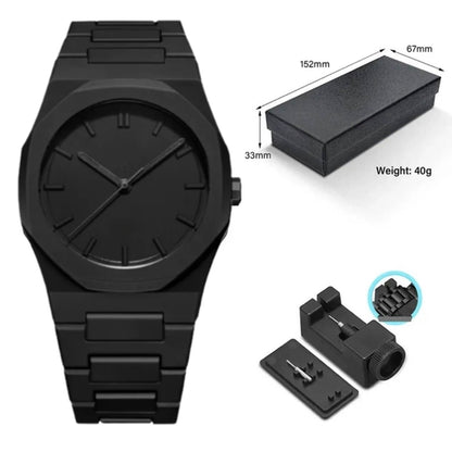Men’s Arabic Quartz Watch – Simple Business Style Fashion Wristwatch