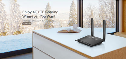 TP LINK TL-MR100 300 Mbps Wireless N 4G LTE Router