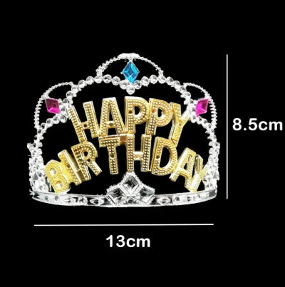 Birthday Princess Crown for Girls, Birthday Crown Decorations