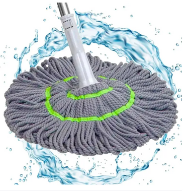 Self-Wringing Twist Mop for Floor Cleaning | Hands-Free Lazy Mop for Hardwood & Tile Floors