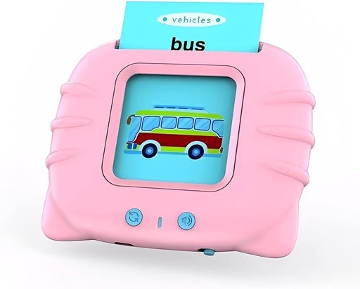 Talking Flash Cards Double Sided Cards, Basic Cognition Electronic Interactive Learning Machine