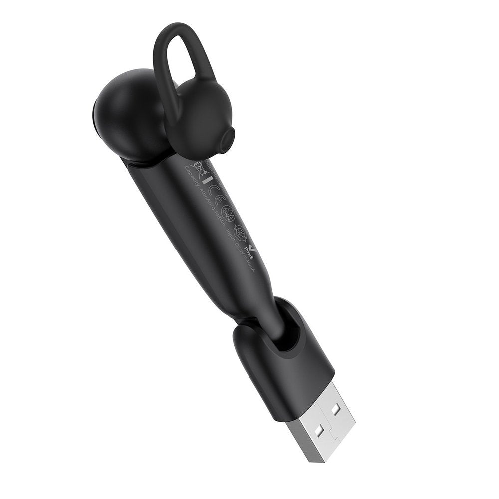 100% Genuine Baseus A05 Wireless Bluetooth 5.0 Earphone Headset + USB Docking Station - Black