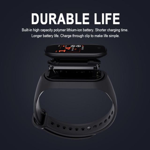 M5 / M4 Smart Watch Band - Black