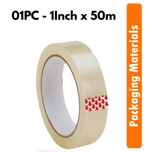 Cello Tape Clear 1" Inch & 2'' Inch 50M & 100M High Quality Packaging Tape 1PC PACK and 12 PC PACK