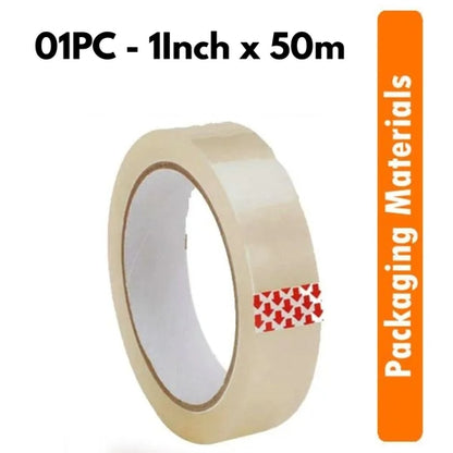 Cello Tape Clear 1" Inch & 2'' Inch 50M & 100M High Quality Packaging Tape 1PC PACK and 12 PC PACK