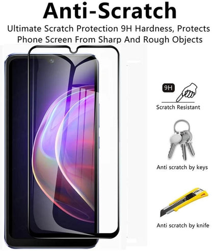 Realme C51 / C53  HD+ Oleophobic Tempered Glass Screen Protector For Realme C51 / C53