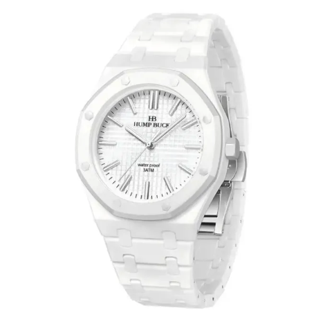 ARABIC AURA Lightweight Polycarbonate Waterproof Wristwatch for Men & Women Minimalist Luminous Hand