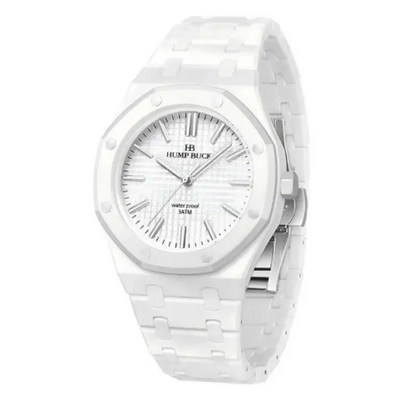 ARABIC AURA Lightweight Polycarbonate Waterproof Wristwatch for Men & Women Minimalist Luminous Hand