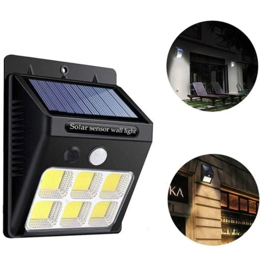Solar PIR Motion Sensor Garden Light 96 LED Waterproof Outdoor Street Yard Path Lamp