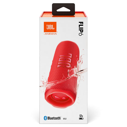 JBL Flip 6 - Portable Bluetooth Speaker, powerful sound and deep bass, IPX7 waterproof, 12 hours of playtime, JBL Party Boost for multiple speaker pairing for home, outdoor and travel