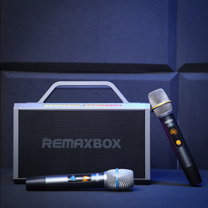 REMAX RB-M61 SPEAKER 5.4 CRIMSOY SERIES PORTABLE WIRELESS SPEAKER WITH LIGHTS (140W)