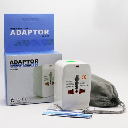 All in One Universal International Plug Adapter World Travel AC Power Charger Adaptor with AU US UK