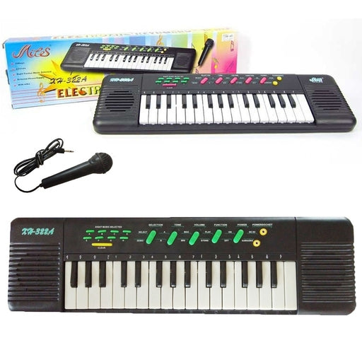 Electronic Keyboard Organ Piano 32 Keys with Mini Microphone Musical Instrument