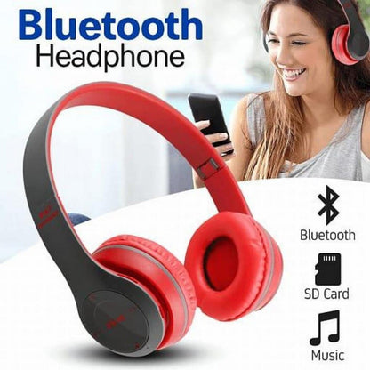 P47 Bluetooth 4.1 Headphone Wireless Headband Earphone Hands Free Music Headset with MF/TF