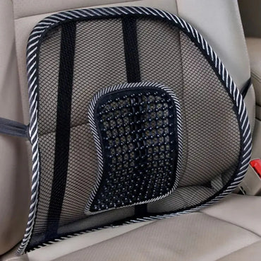 Summer Massage Lumbar Support Mesh Seat Back Support Chair Cushion for Car and Office
