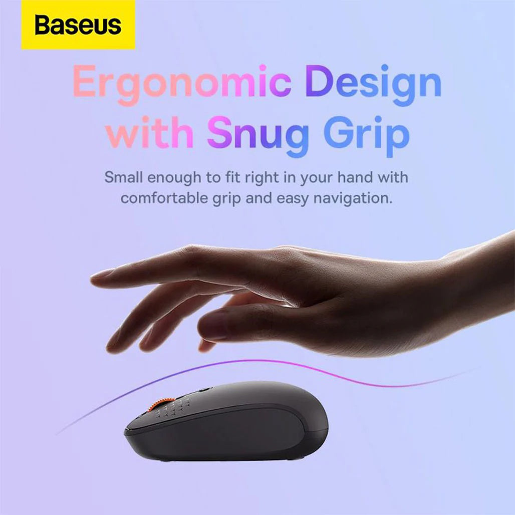 Baseus F01A Wireless Mouse Ergonomic Precision Silent Mouse