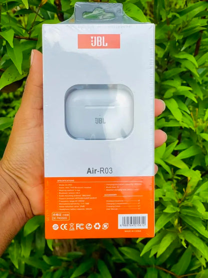Air-R03 Bluetooth 5.0 Wireless Earbuds – TWS in-Ear Noise Cancelling Headphones with Mic & Charging