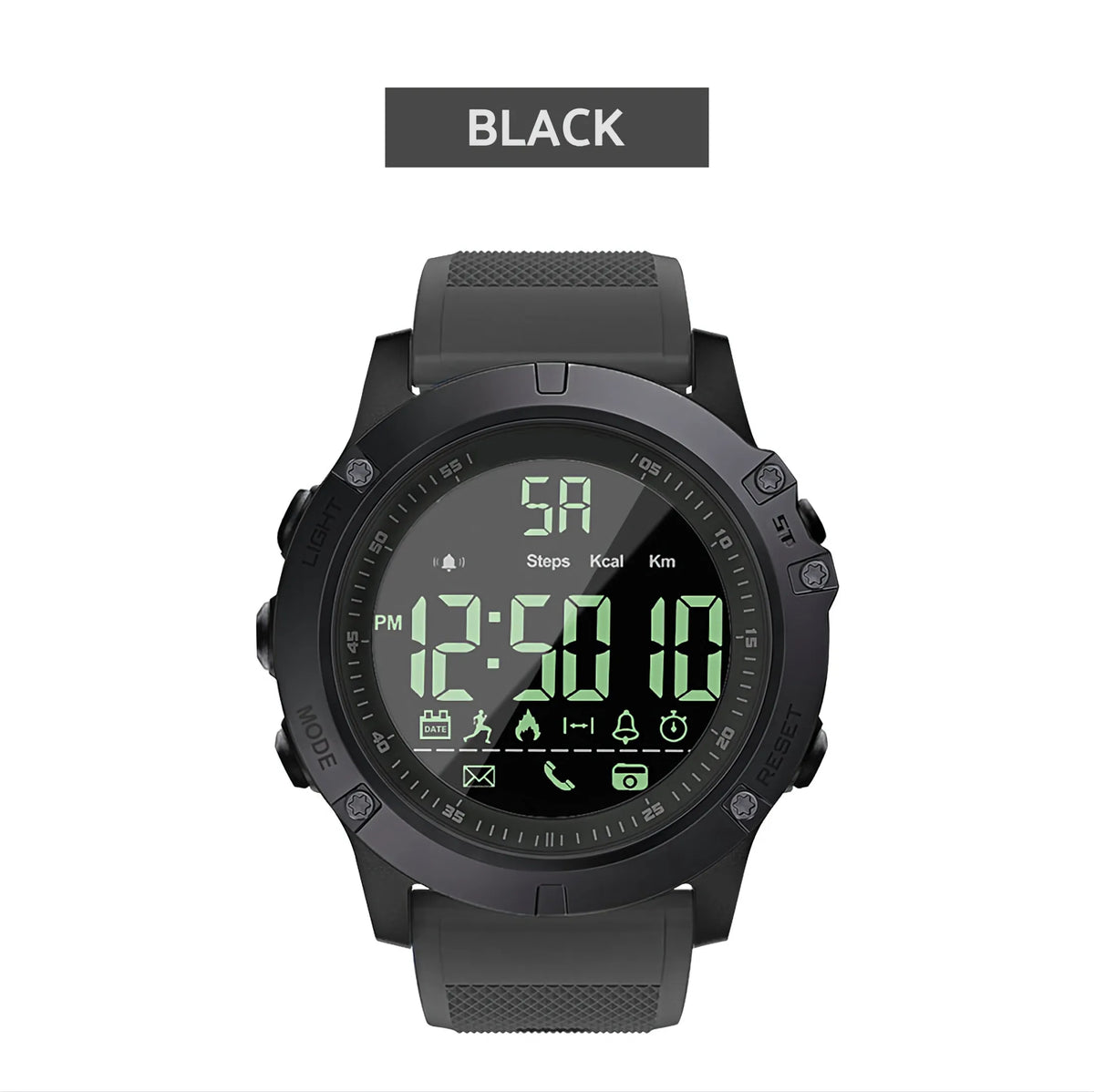 Piaoma Waterproof Watch for Men Silicon Strap Watch
