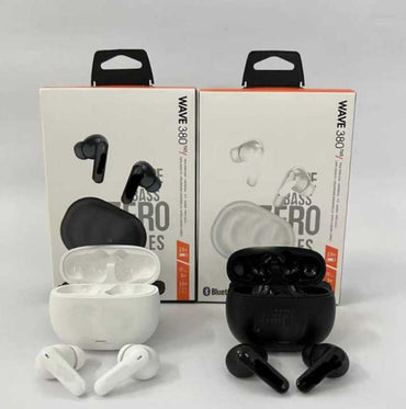 JBL WAVE 380 TWS Bluetooth Wireless Earbuds | True Wireless Sport Earbuds Wave Beam with Super Bass