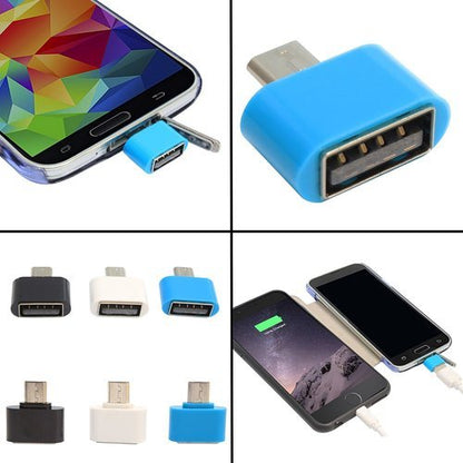 Fast Charge Portable Mini Micro USB / Type C to USB Adapter for Any Mobile with Warranty