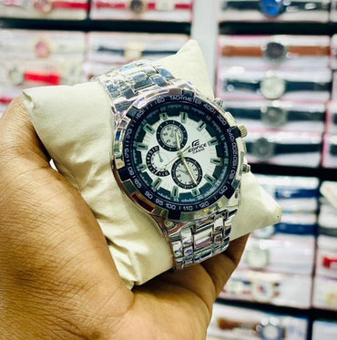 Silver Edition Edifice Casio Classic Watch - Watch Model