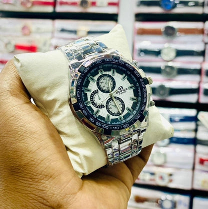Silver Edition Edifice Casio Classic Watch - Watch Model