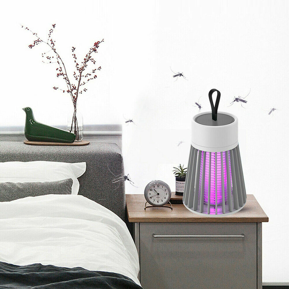 Safety Electric Shock Mosquito Killer Lamp Portable Fly Trap Lamp Insect Repellent Killer