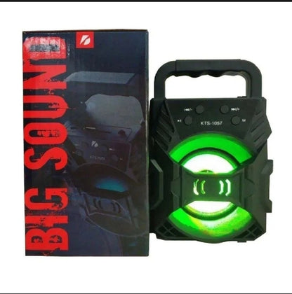Bluetooth Rechargeable Speaker with FM Radio, TF Card, USB, AUX Support