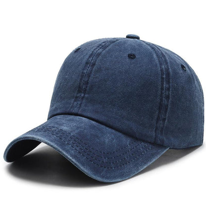 100% Cotton Classic Unisex Baseball Cap: Casual Solid Color Sport Cap for Men & Women