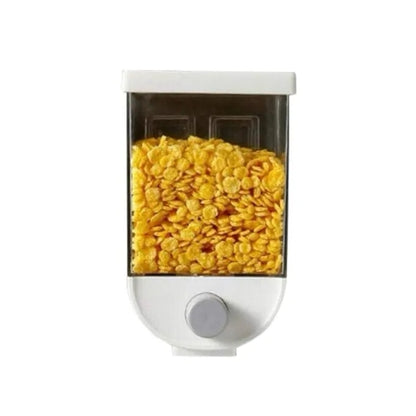 Wall-Mounted Food Dispenser for Cereal, Rice, Nuts & Snacks