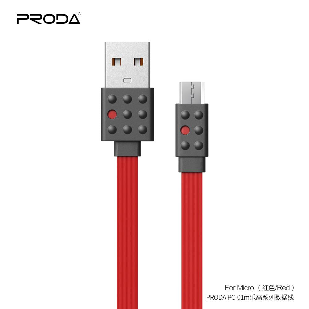 Remax Proda Micro USB Charging Data Cable TPE 1.2m 2.1A for Samsung Xiaomi Huawei