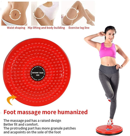 Twist Waist Disc with Rope/Twist Waist Disc Board Body Fitness Hip Twister Plate Exercise Therapy