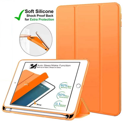 Smart TPU Case Cover with S-Pen Holder For Samsung Galaxy Tab S7 & S8