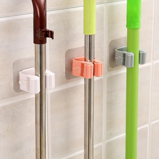 Heavy Duty Kitchen Hooks Broom Tooll Mop Holder 1 Pc