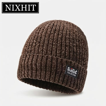 Men Winter Hat Knitted Hats Riding for Men Cap