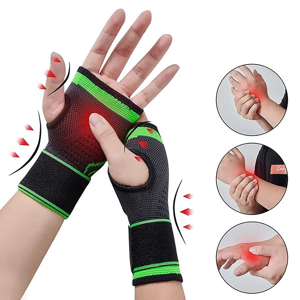 Wrist Brace Compression Hand Support Gloves Arthritis Carpal Tunnel Adjustable Wrist Support Brace Arthritis Tendinitis Pain Relief Gyp Sports Martial Arts