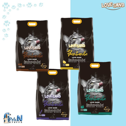 Love Sand Bentonite Cat Litter