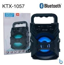 KTS 1057 Extra Bass Portable Bluetooth Speaker with TF Memory Card Reader and USB Support