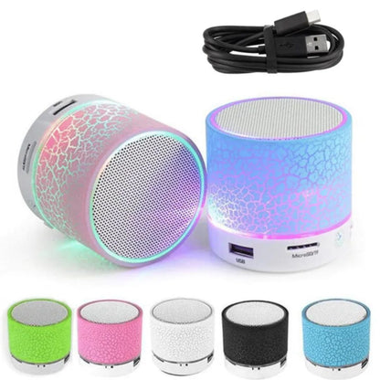 Mini a10 Bluetooth Speaker BIG SOUND LED Ultra Loud Stereo Speaker Support USB TF AUX MIC