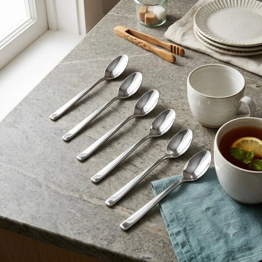 Coffee Spoon Set Small Spoons Tea, Coffee, Sugar & Spices, (12Cm Length) ( 6Pcs/12Pcs Sets)