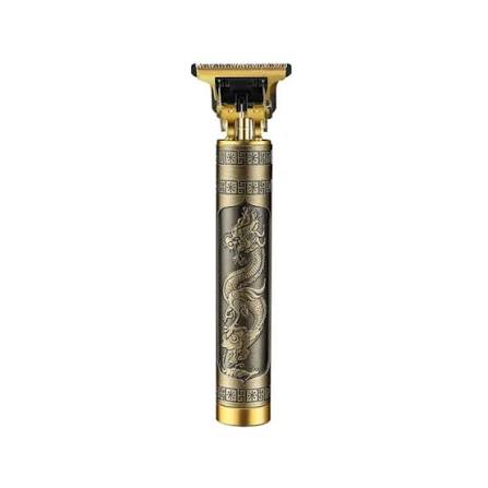 T9 Vintage Men's Hair Clipper: Rechargeable Electric Beard Trimmer & Professional Shaver