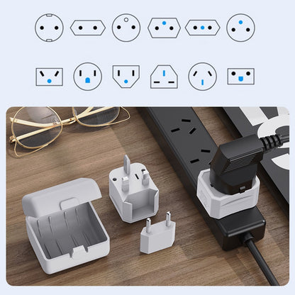 YESIDO MC25 750W Universal Power Adapter Multifunction Wall Charger UK/US/EU/AU all in one