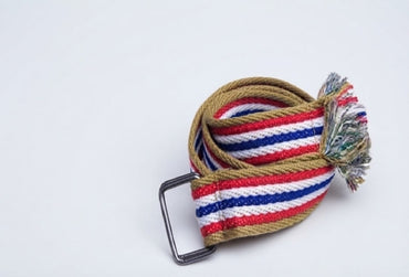 Fashionable Cloth Belt Mixed Colours