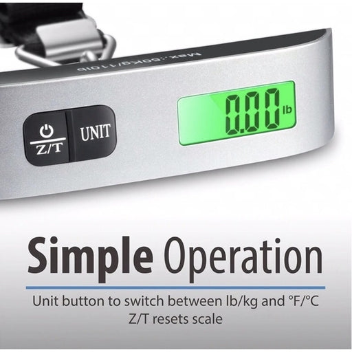 GoTravel 50Kg/110lb Digital Luggage Scale – 7055