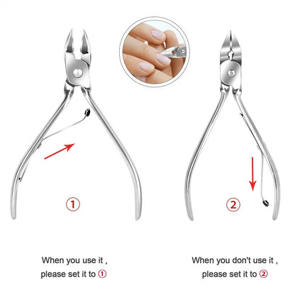 19 IN 1 Manicure Set Stainless Steel Pedicure Kit Nail Grooming Kit Travel Case Set Nail Care Cutter Trimmer Professional Pedicure Kit Nail Scissors Grooming Kit With Leather Travel Case