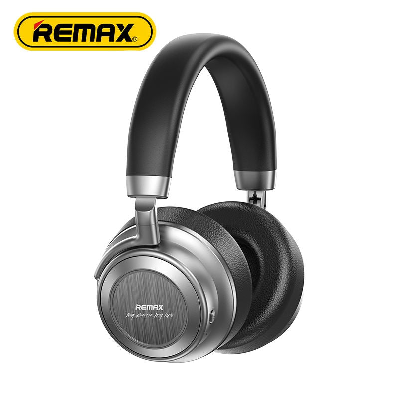 REMAX RB-980HB ANC Noise Reduction Metal Wireless Headphones Bluetooth-compatible Over-Ear Music Headset