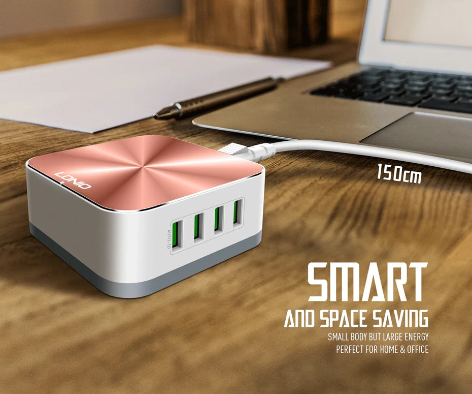 Ldnio A8101 Qualcomm Fast Charge 3.0 with 8 USB Port Desktop Charger