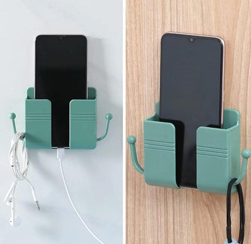 Wall Mount Phone Holder / Remote Organizer