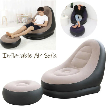 Portable Air Flocking Fast Inflatable Lazy Sofa SMT