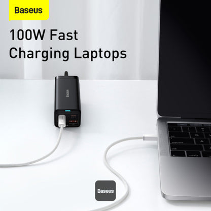 Baseus Dynamic Series Type-C to Type-C Cable - 100W PD Fast Charging & 480Mbps Data Transfer, Nylon Braided 1M